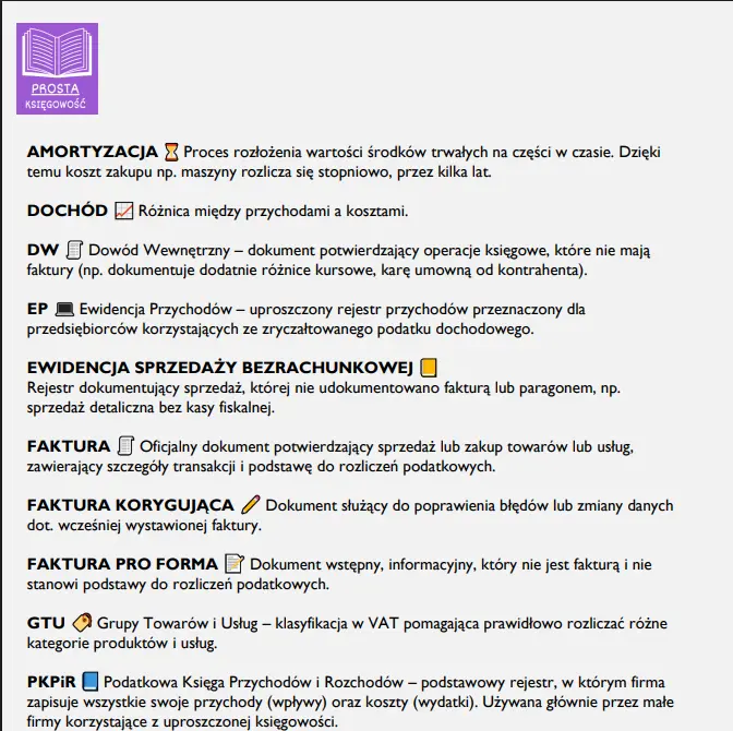 Fragment materiału z kursu Księgowy 2.0